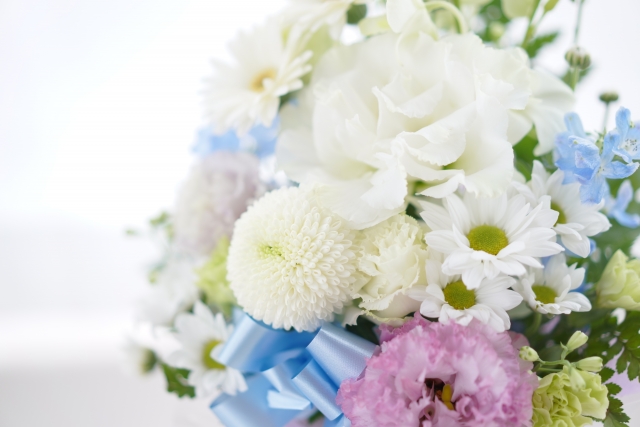 追悼の供花